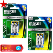 Combo 2 vỉ pin AA Maxell Alkaline, pin tiểu Maxell siêu bền chính hãng 1