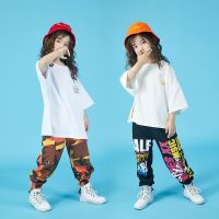 [COD] Childrens hip-hop childrens dance costumes modern suit trendy girls