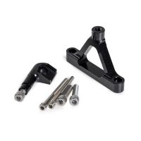 New CNC Steering Damper Stabilizer Bracket For Kawasaki Ninja ZX-6R 2007-2008 Titanium Steering Damper Mounting Kit