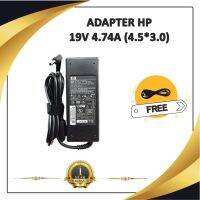 ADAPTER NOTEBOOK HP 19V 4.74A (4.5*3.0) / อะแดปเตอร์เอชพี + แถมสายไฟ