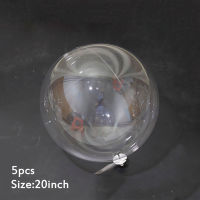 50 PCS 202436 Inch Pvc Balloon Transparent Bobo Bubble Balloon Wedding Birthday Party Decoration Baby Shower Children Toys