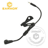 EARMOR ยิง Earmuff ไมโครโฟนบูมเปลี่ยนบูมสำหรับชุดหูฟังยุทธวิธี M32และ M32H การสื่อสารอุปกรณ์ไมโครโฟน