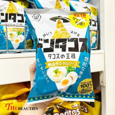 ❤️พร้อมส่ง❤️  Koikeya Dontacos Tartar Sauce 76g. 🥓  🇯🇵  ขนมญี่ปุ่น 🇯🇵 ขนม ข้าวเกรียบญี่ปุ่น ขนมขบเคี้ยว ข้าวโพดอบกรอบรสทาร์ทาร์ซอส 🔥🔥🔥