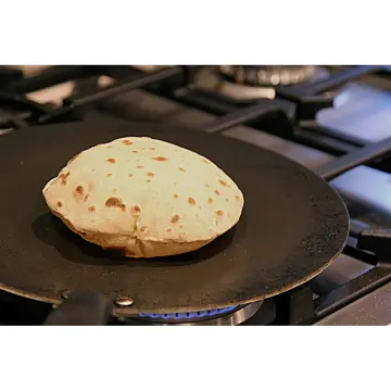 Indian Roti Tawa For Chapati Bread Cooking Utensil Hard Anodised Induction  Free