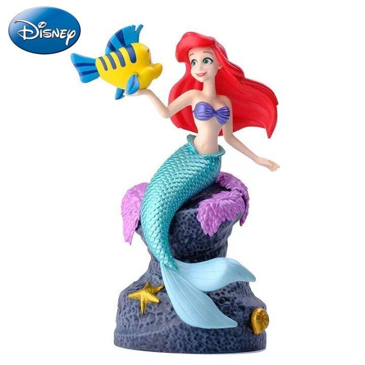 zzooi-disney-ariel-princess-action-figure-19cm-the-little-mermaid-ariel-figuras-anime-model-toys-dolls-disney-accessories-decor-gifts