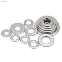 ☏ 1/50/100pcs GB97 A2 304 Stainless Steel Flat Washer Plain Gasket M1.6 M2 M2.5 M3 M4 M5 M6 M8 M10 M12 M16 M20 M24 For Screws Bolt