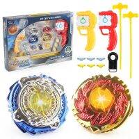 Takara Tomy Beyblade Gf อัลลอยด์เบย์เบลดไฟฟีนิกซ์ชุดประกอบมังกรคู่ของเล่นไจโรการต่อสู้คู่