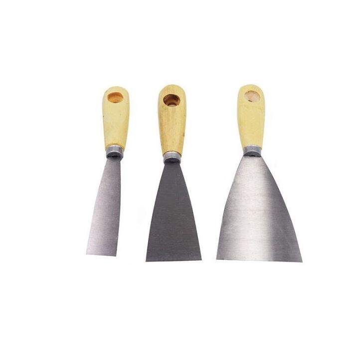 ANTON 3 in 1 Wood Handle Putty Knife Set Lazada PH