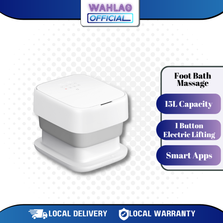 Xiaomi Mijia Smart Lifting Foot Bath 15L Water Volume Foot Soft Rubber