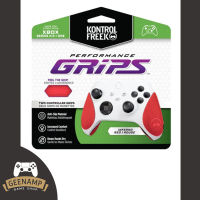 KontrolFreek [ของแท้ มือ1] : Performance Grips for XBOX (series X|S + ONE) : INFERNO RED | ROUGE [ Grip # case # Kontrol Freek ]