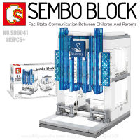 บล็อกตัวต่อร้านค้า SEMBO BLOCK SD6041 จำนวน 115 ชิ้น