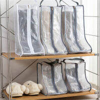 ถุงเก็บรองเท้ากันฝนกันฝุ่นแบบพกพา Tote Shoes Organizer Travel Zipper Pouch Drying Shoes Protect Shoes Storage Accessory