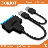 Foriot  SATA เป็น USB Type C สาย USB 3.0ไปยัง2.5 SATA III Adaptor Hardisk ตัวแปลงภายนอกสำหรับ SSD/ถ่ายโอนฮาร์ดไดรฟ์ข้อมูล