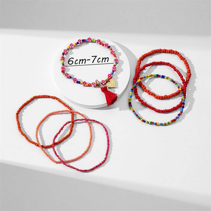 cod-cross-border-european-and-personality-all-match-rice-bead-anklet-set-simple-fashion-beach-footwear-wholesale