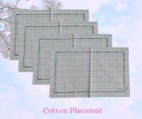 Placemat set Cotton ชุดเซตผ้ารองจาน 4 ชิ้น และ 2 ชิ้น จิมทอมป์สัน ขนาด 20" x 13"  ทำจากผ้าzฝ้ายคุณภาพเยี่ยมเพื่อโต๊ะอาหารที่หรูหรามีระดับ ราคาพิเศษสุดๆ