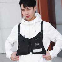 MultiFunction Tactics Chest Rig Bag Men Belt Waist Pack Sports Vest Backpack AntiTheft Chest Pouch Boy Phone Pouch Tactical Pack Running Belt