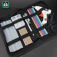 Free Shipping 6 IN 1 Glue Set Electric Heat Hot Melt Crafts Repair Tool Professional DIY 20W with Sticks Children Gift