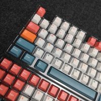 Keycap Set for Mechanical keyboard,Salt Lake Theme,129 Keys,CHERRY Profile,PBT,Dye Sublimation,Opaque