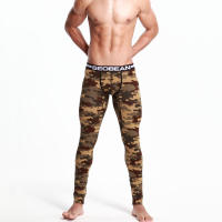 Fashion Printed Mens Long Johns Camouflage Storm Men Warm Pants Leggings Seobean Autumn Pants