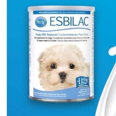 ESBILAC นมน้ำ ทดแทนสำหรับลูกสุนัข Esbilac Puppy Milk Replacer Liquid  325 ML exp.9/23