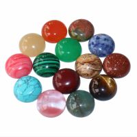 [HOT PPLMZKKLWEWH 605] เครื่องประดับหินธรรมชาติ Cabochons อัญมณีโอปอลสังเคราะห์ทำหินธรรมชาติ20มม.-10ชิ้น-Aliexpress