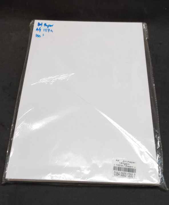 Art Paper / Glossy Paper A4 157gsm (100s'/Pack) Lazada