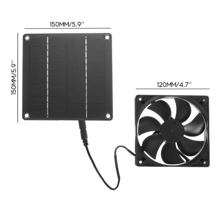 50w-solar-panel-kit-12v-with-fan-portable-waterproof-outdoor-for-greenhouse-dog-pet-house-home-ventilation-equipment-summer-power-points-switches-sav