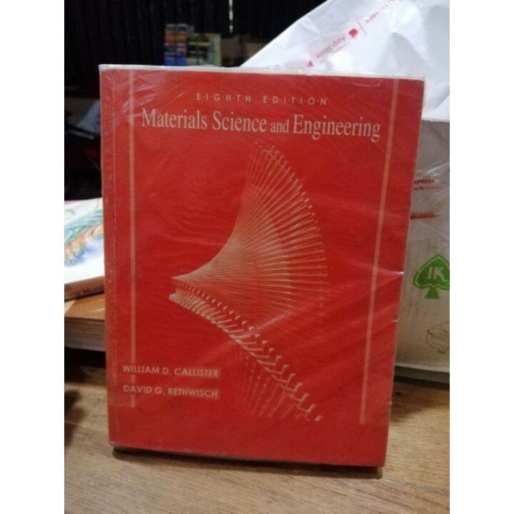 book Materials Science and Engineering Callister 8th ed. Lazada PH