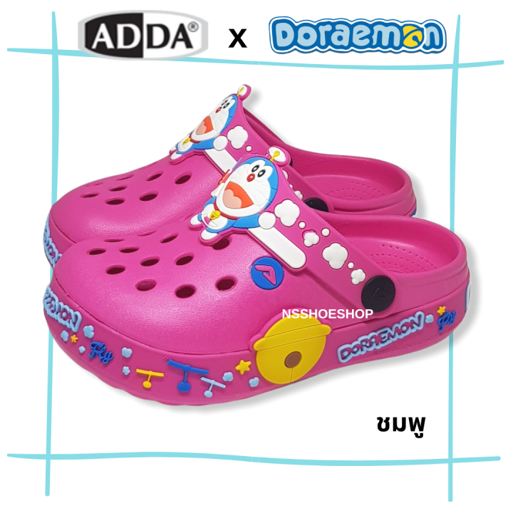 adda-รองเท้าหัวโตเด็ก-โดราเอมอน-ลิขสิทธิ์แท้-โดเรม่อน-doraemon-รุ่น-55u17