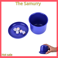 Samurry ✨Hot Sale✨ Car Bar PARTY DICE CUP drinking BOARD เกมพนันลูกเต๋ากล่อง10mm D6 * 5เกมตาราง