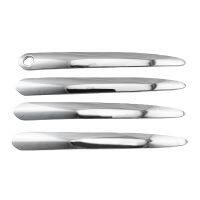 Silver 4Pcs Car Door Handle Cover Auto Door Handle Cover Trim For Toyota Land Cruiser LC300 2022