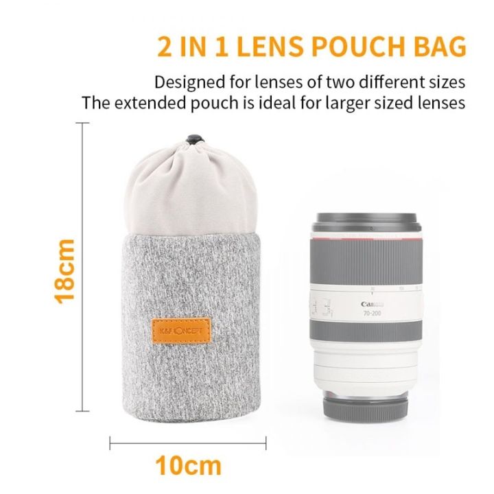 กระเป๋าใส่เลนส์กล้อง-k-amp-f-camera-lens-bag-protective-lens-pouch-bag-10-18cm-kf13-121