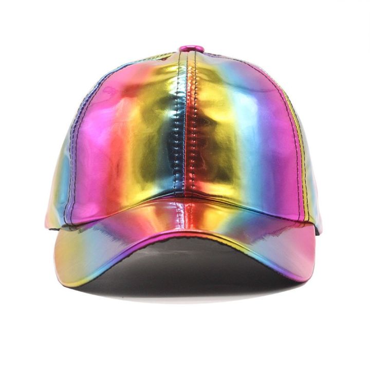 หมวกเบสบอลฮิปฮอปสำหรับผู้ชายผู้หญิงหมวกแก๊ปเปลี่ยนสีรุ้งกลับไปยังหมวกเบสบอล-g-มังกร-bigbang-ในอนาคต
