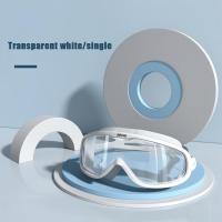Large frame professional Adult Swimming goggles Earplug waterproof anti-fog HD swimming glasses for men women Pool Eyewear 2 Goggles