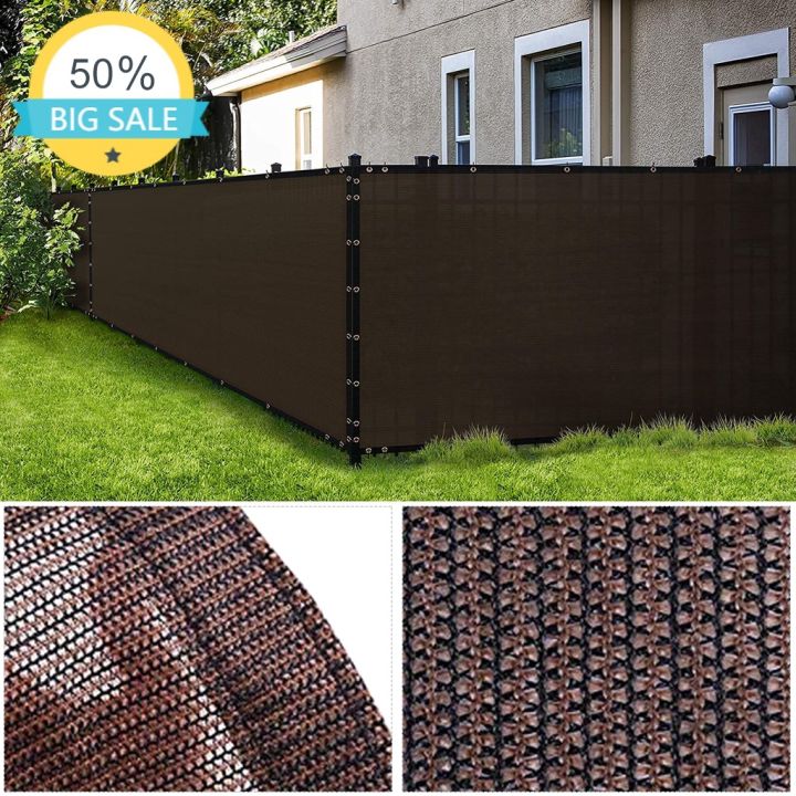 Privacy Screen for Balcony Backyard Deck Patio Fence Porch Brown ...