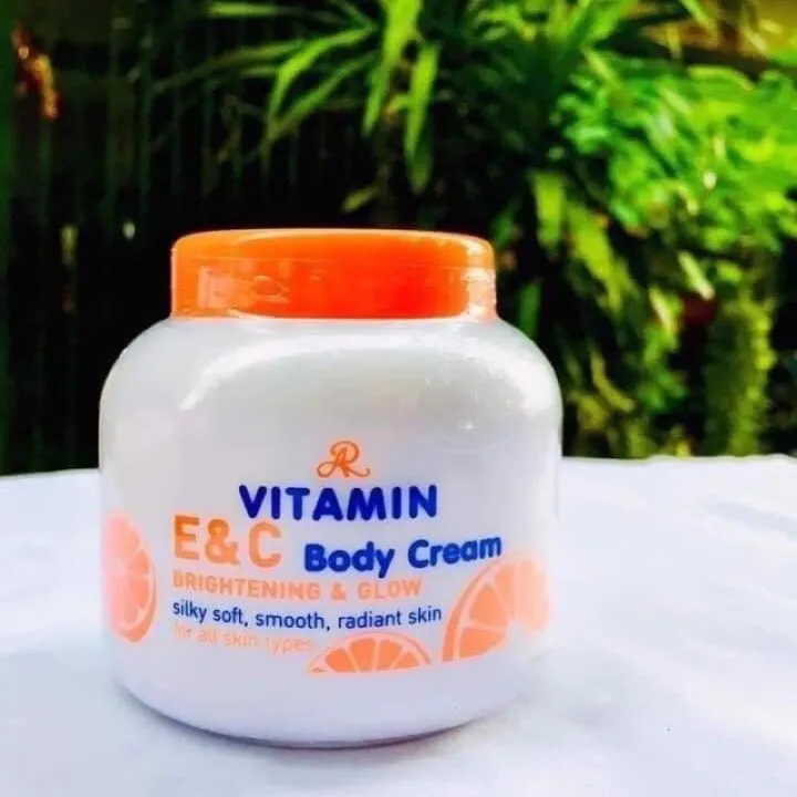 New! AR Vitamin E& C body cream 200gram ! Lazada