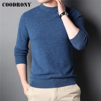 COODRONY nd Autumn Winter Thick Warm Sweater 100 Pure Merino Wool Casual O-Neck Pullover Men Cashmere Knitwear Jersey C3111