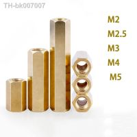 ✿☌  5-50Pcs M2 M2.5 M3 M4 M5 Brass Hex Male Female Standoff Pillar Stud Mount Spacer Hexagon PCB Motherboard Hollow Bolt Screw