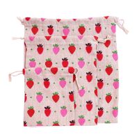 Cotton Linen Drawstring Cloth Bag Travel Clothing Toy Storage Bag Cosmetic Storage Pouch