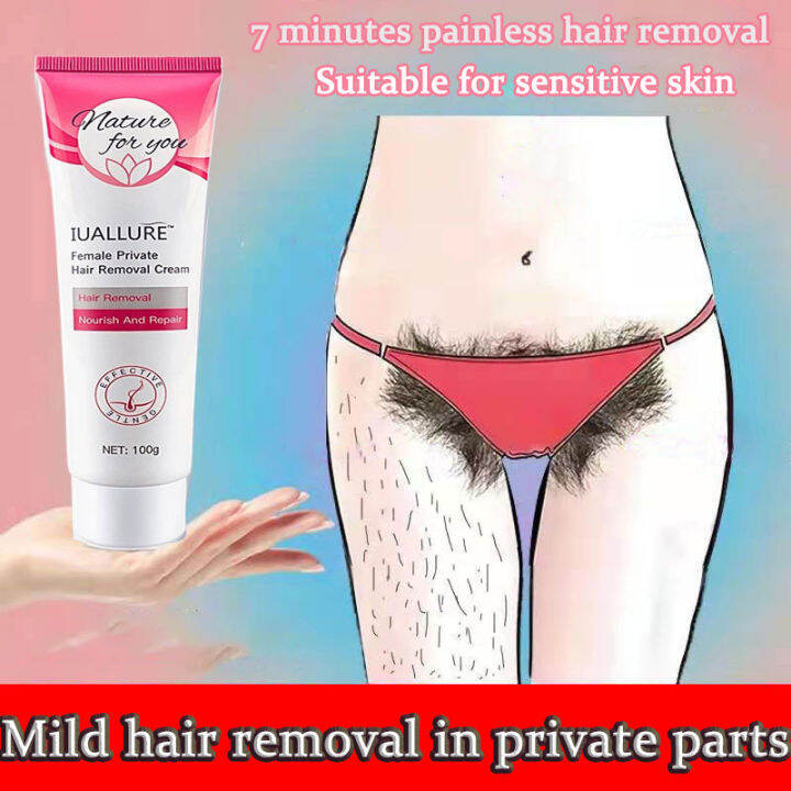脫毛膏 hair removal cream private part 100g armpit leg arm private parts hair removal painless and