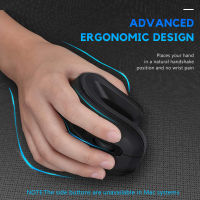 2022 Bluetooth Vertical Wireless Silent Mouse BT + 2.4Ghz Dual Mode Ergonomic Skin Mute Gaming Mice For 2 Devices Computer