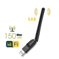 150Mbps มินิ USB อะแดปเตอร์ Wifi ไร้สายการ์ดเน็ตเวิร์กแลน MT7601ดองเกิลตัวรับสัญญาณ Wi-Fi เสาอากาศ2Db 2.4กิกะเฮิร์ตซ์802.11B/G/N อีเธอร์เน็ต