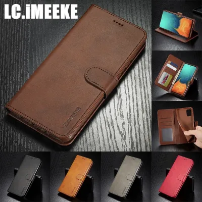 Leather Wallet Case for S23 S22 S21 Samsung Galaxy Note20 Ultra S20 FE S10 Plus A72 A52s A71 A51 A32 A21s A22 Flip Cover A54 A53