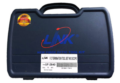 [สินค้า Clearance] Link UF-2840 ชุดเครื่องมือเข้าหัว Fiber Optic คุณภาพสูง PROFESSIONAL EPOXY TERMINATE TOOL SET
