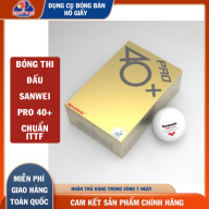 Hộp Bóng Bàn Thi Đấu Sanwei ABS 40+ Chuẩn ITTF thumbnail