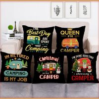 45x45cm New Design Christmas Comic Tree Blessing Peach Skin Pillow Cover Printed Cushion Cover For Home Decor