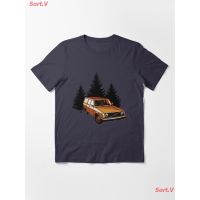 โลโก้ Volvo 200 Wagon Essential T-Shirt เสื้อยืดพิมพ์ลาย เสื้อยืดโลโก้รถ