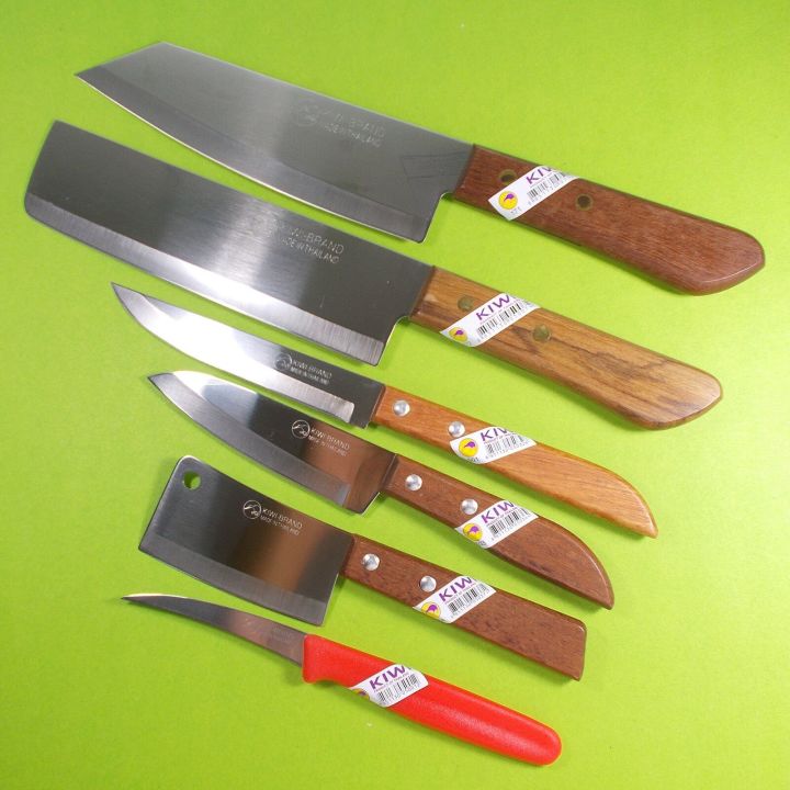 No. 504 KIWI Knife Kitchen Chef Knives Stainless Steel Blade Cook