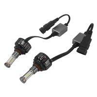 2Pcs V18 4 Face 8000Lm Csp Car Headlight 60W / 360 Degree No Dead Angle Lighting Lamp 3 Kinds Of Lights Can Be Replaced 9005