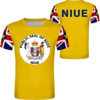 NIUE T Shirt Name Number Niu T-shirt Text Photo Logos Clothing Print Diy Free Custom Made Not Fade Not Cracked Tshirt Jersey